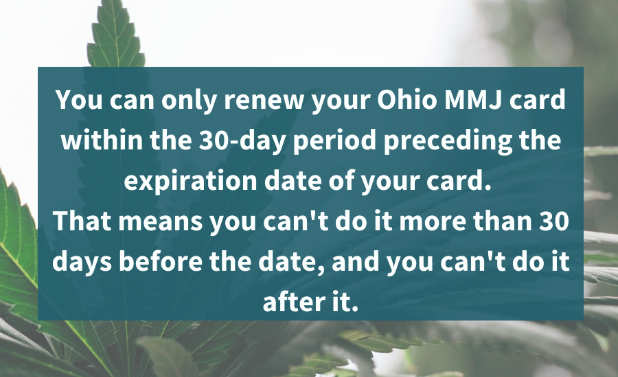 Renew Ohio Medical Marijuana Card